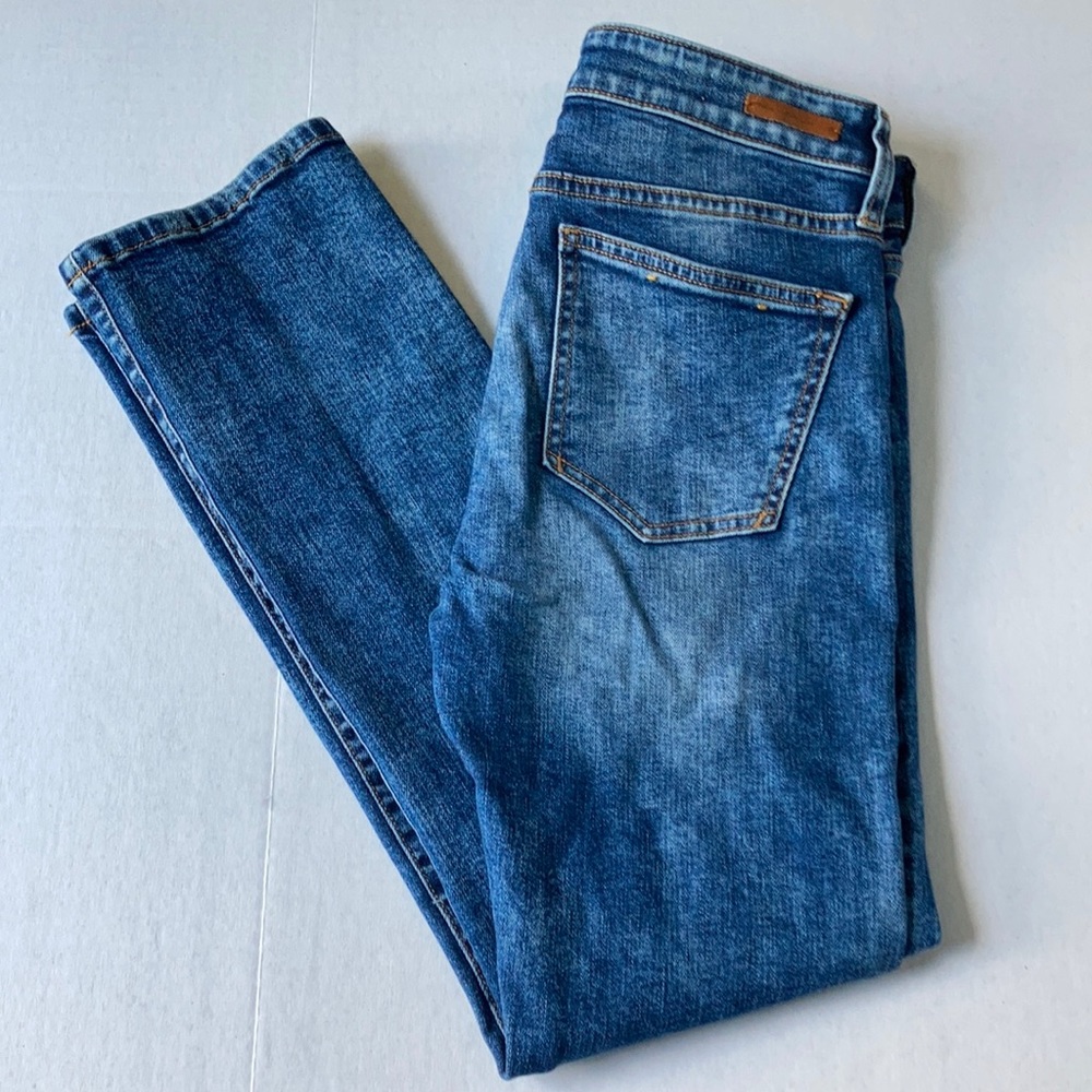 Anthropologie Pilcro Slim Straight Jeans 28